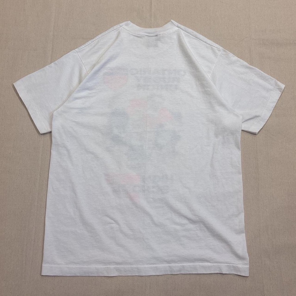 Vintage 90s Screen Stars Best Ontario Rugby graphic single stitch tee - Picture 2 of 8